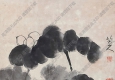 八大山人國畫_荷花_高清大圖下載