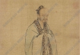南宋 馬遠(yuǎn)《孔子像圖》國(guó)畫高清大圖下載