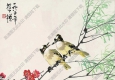 蘇葆楨作品 桃花小鳥 高清大圖下載