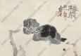 潘天壽作品_秋晨圖_高清大圖下載