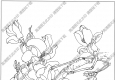 玉蘭線描畫底稿17高清大圖下載