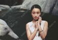 王沂東油畫_少女_高清圖片下載