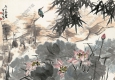 李苦禪國(guó)畫_荷花_高清大圖下載