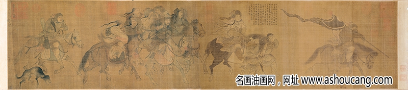 宋 文姬《歸漢圖》國(guó)畫(huà)高清大圖下載