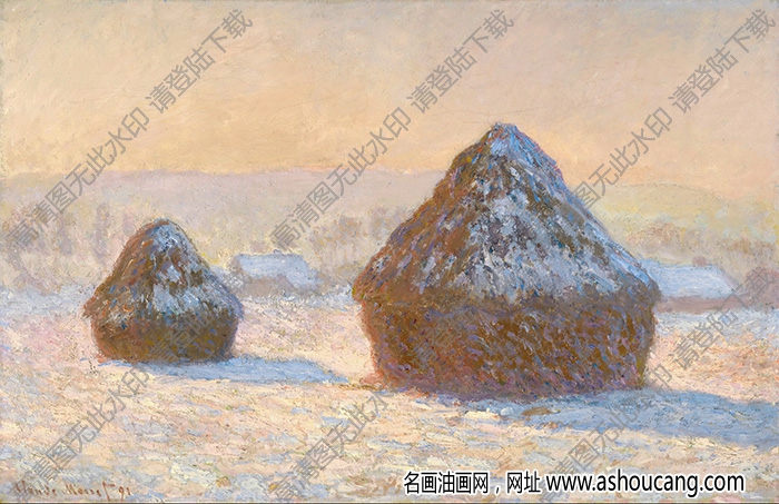 莫奈油畫133高清下載