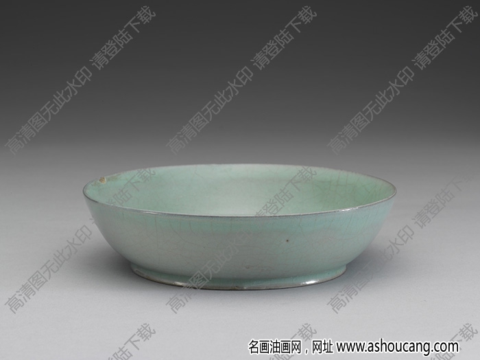 北宋 汝窯青瓷碟 高清大圖下載