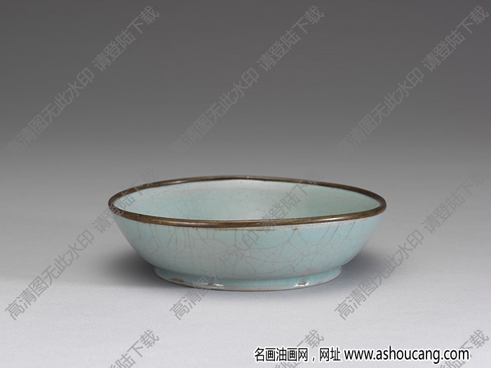 北宋 汝窯青瓷碟 高清大圖下載
