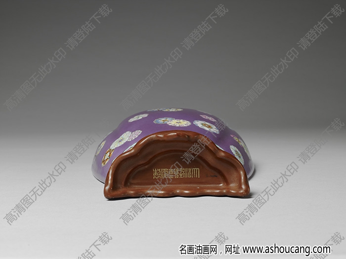 清 景德鎮(zhèn)窯粉彩團(tuán)花轎瓶 高清大圖下載