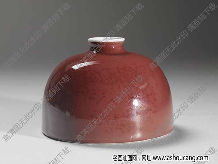 清康熙 豇豆紅釉太白尊 高清大圖下載