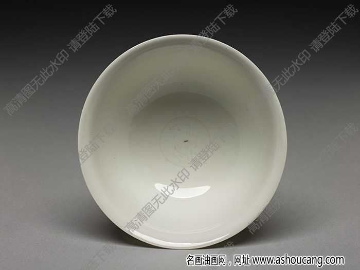 明永樂 甜白雙龍紋碗 高清大圖下載