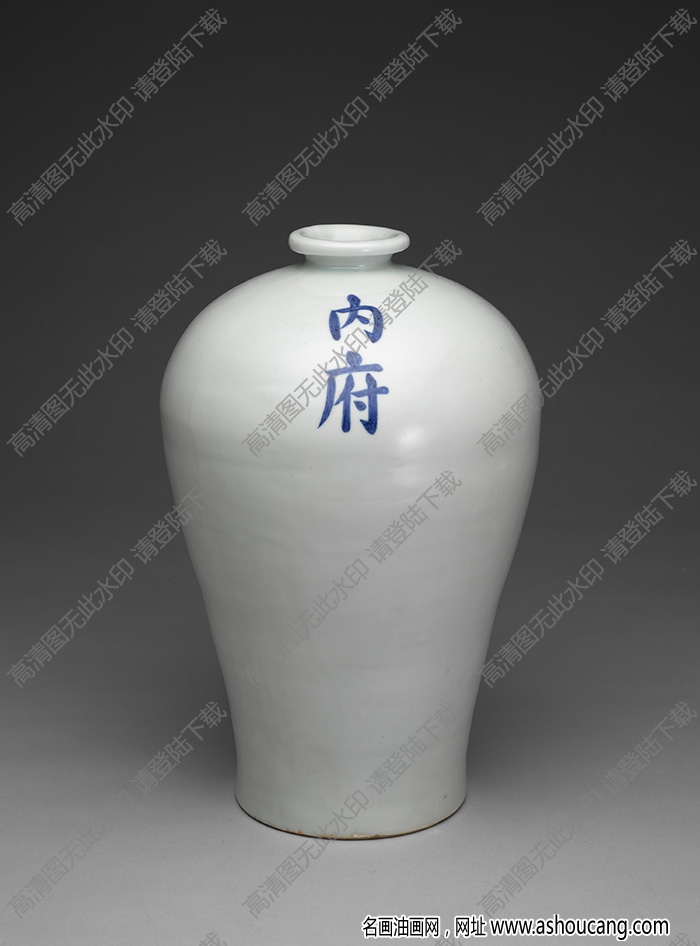 明永樂 甜白梅瓶 高清大圖下載