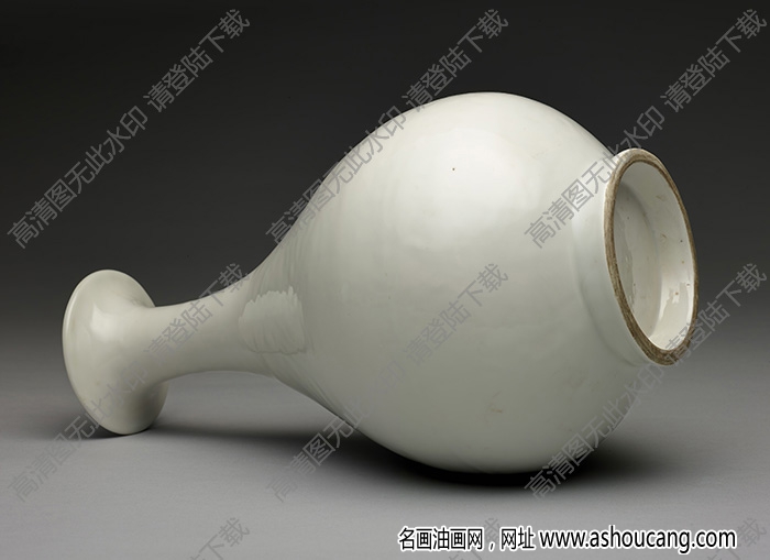 明永樂(lè) 甜白玉壺春瓶 高清大圖下載