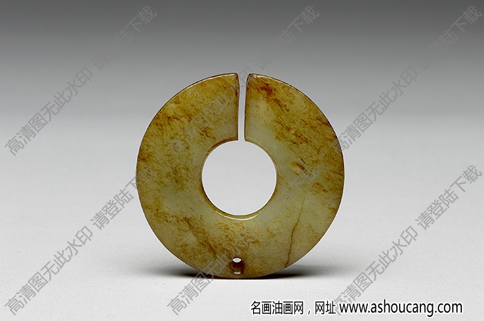 良渚文化 玉耳飾玦 高清大圖下載