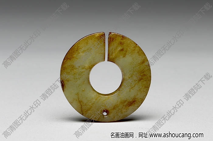 良渚文化 玉耳飾玦 高清大圖下載