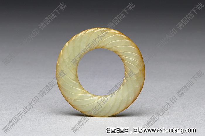 春秋 扭絲紋玉環(huán) 高清大圖下載