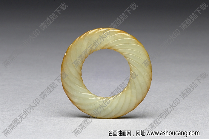 春秋 扭絲紋玉環(huán) 高清大圖下載