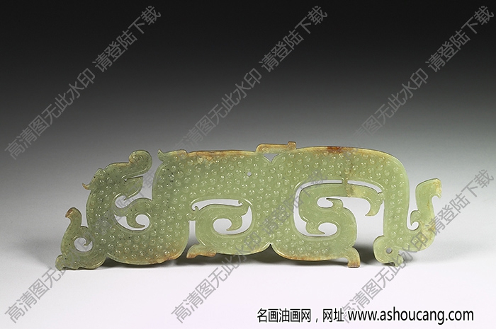 戰(zhàn)國 玉龍佩 高清大圖下載