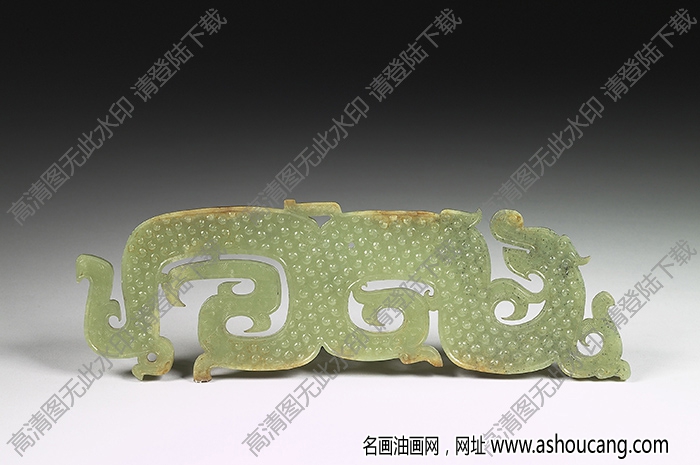 戰(zhàn)國 玉龍佩 高清大圖下載