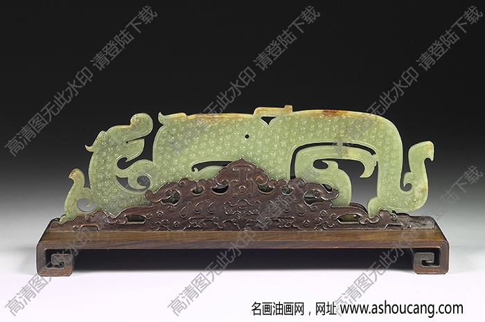 戰(zhàn)國 玉龍佩 高清大圖下載