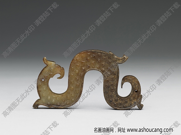 戰(zhàn)國 玉鳥佩 高清大圖下載