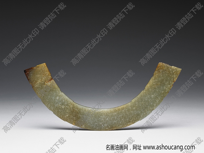 戰(zhàn)國(guó) 云紋璜 高清大圖下載