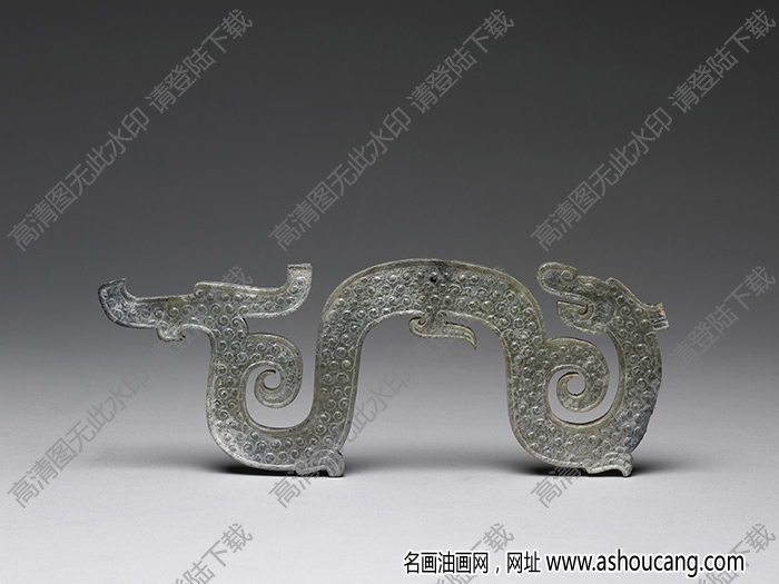 戰(zhàn)國(guó) 玉龍佩 高清大圖下載
