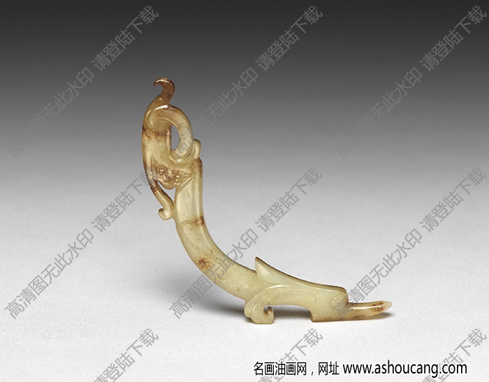 戰(zhàn)國(guó) 玉螭紋觿 高清大圖下載