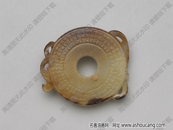 西漢 獸紋玉飾 高清大圖下載