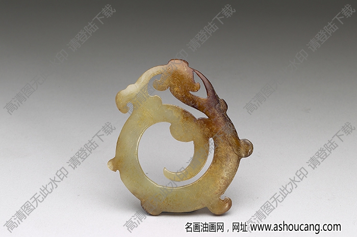 東漢 獸紋玉環(huán) 高清大圖下載