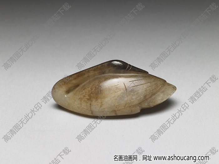 宋代 玉鵝 高清大圖下載