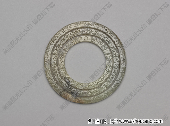 明代 玉天地人三連環(huán) 高清大圖下載