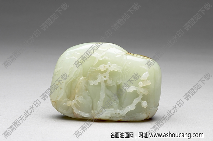 清代 玉聽泉山子 高清大圖下載