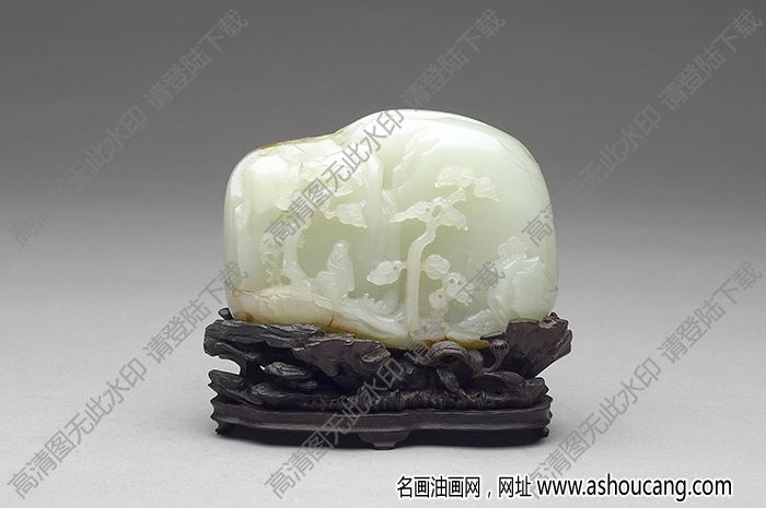 清代 玉聽泉山子 高清大圖下載