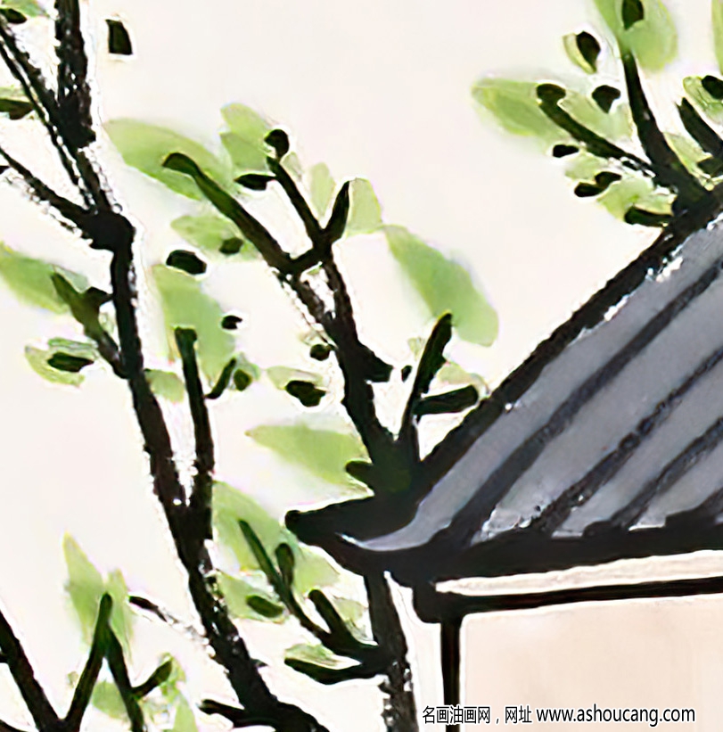 豐子愷 漫畫《借問過墻雙蛺蝶 春光今在阿誰家》高清大圖下載 ... ... ...