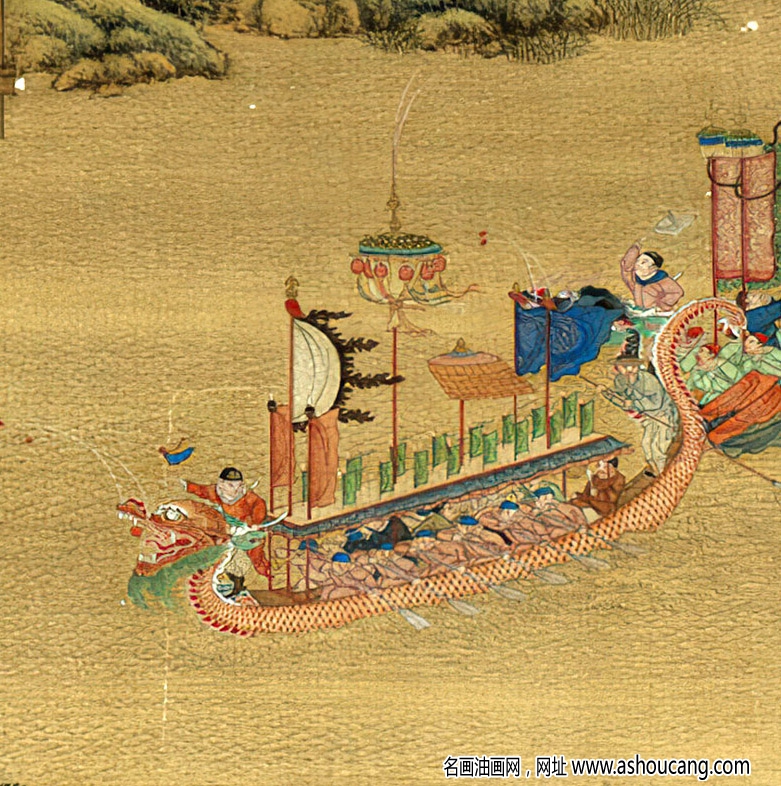 清畫院 十二月月令圖05五月 高清大圖下載