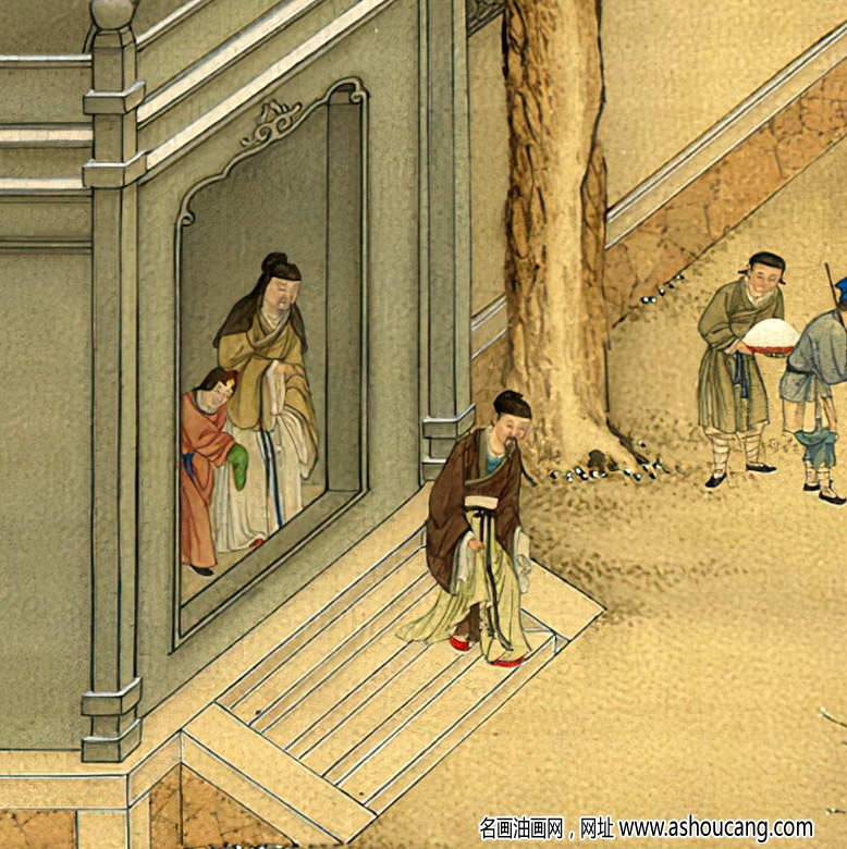 清畫院 十二月月令圖12十二月 高清大圖下載